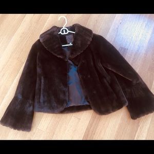 Women’s faux fur coat